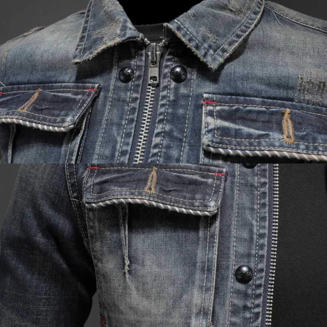 LOUIS & MARGOT | VESTE EN JEAN ÉLÉGANTE POUR HOMME