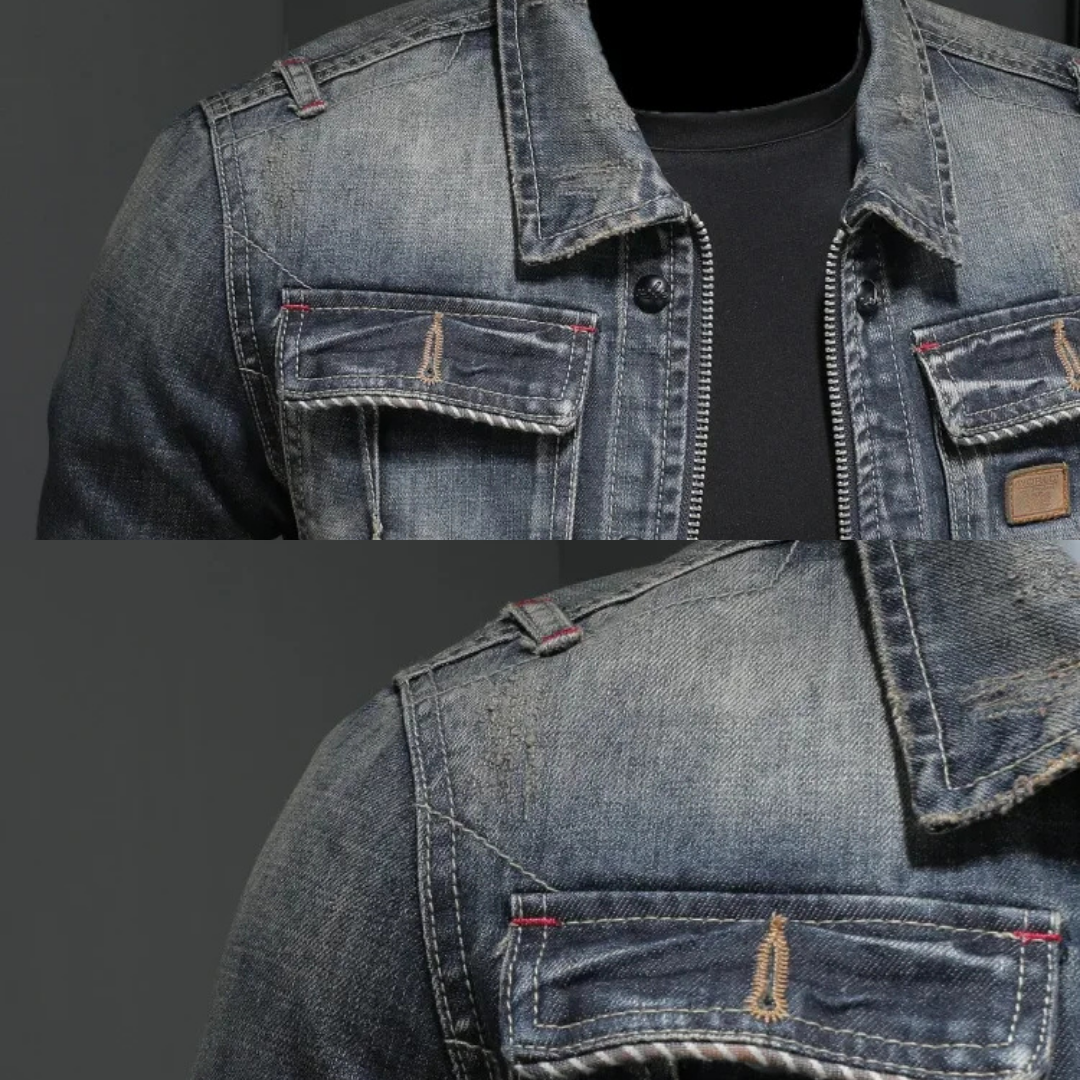 LOUIS & MARGOT | VESTE EN DENIM ÉLÉGANTE