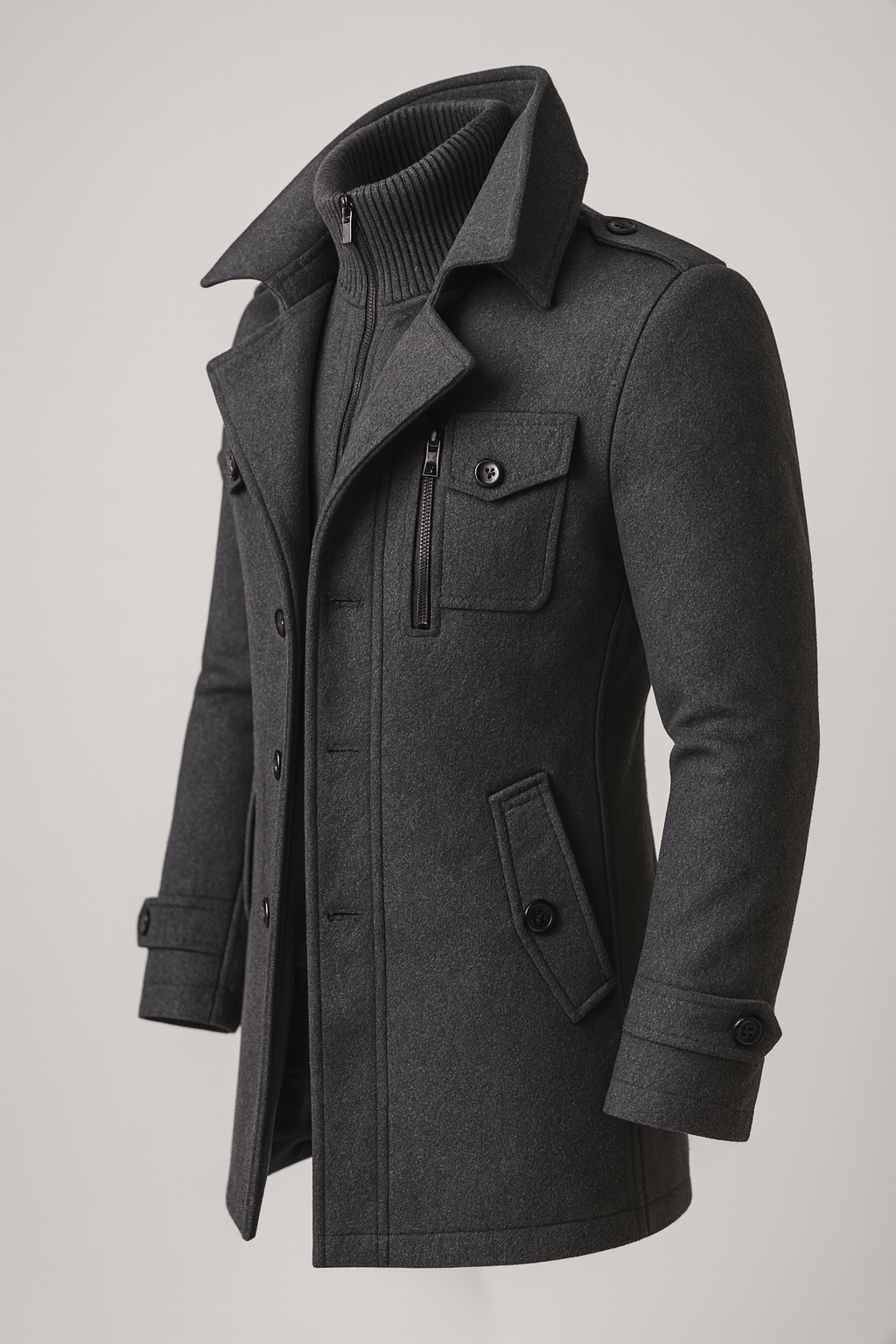LOUIS & MARGOT | MANTEAU D'HIVER LONG POUR HOMME