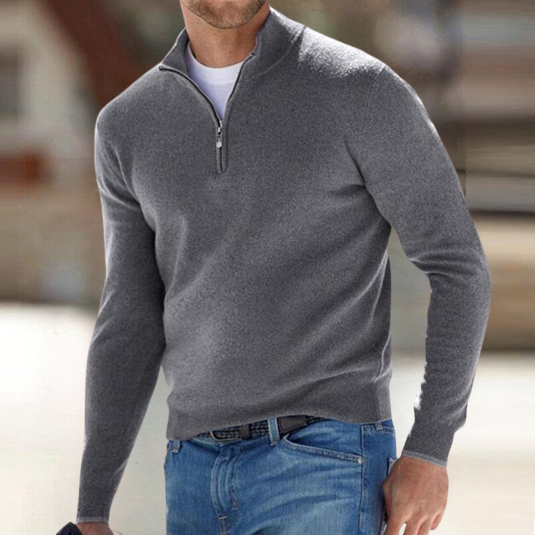 LOUIS & MARGOT | PULL ZIPPÉ POUR HOMME