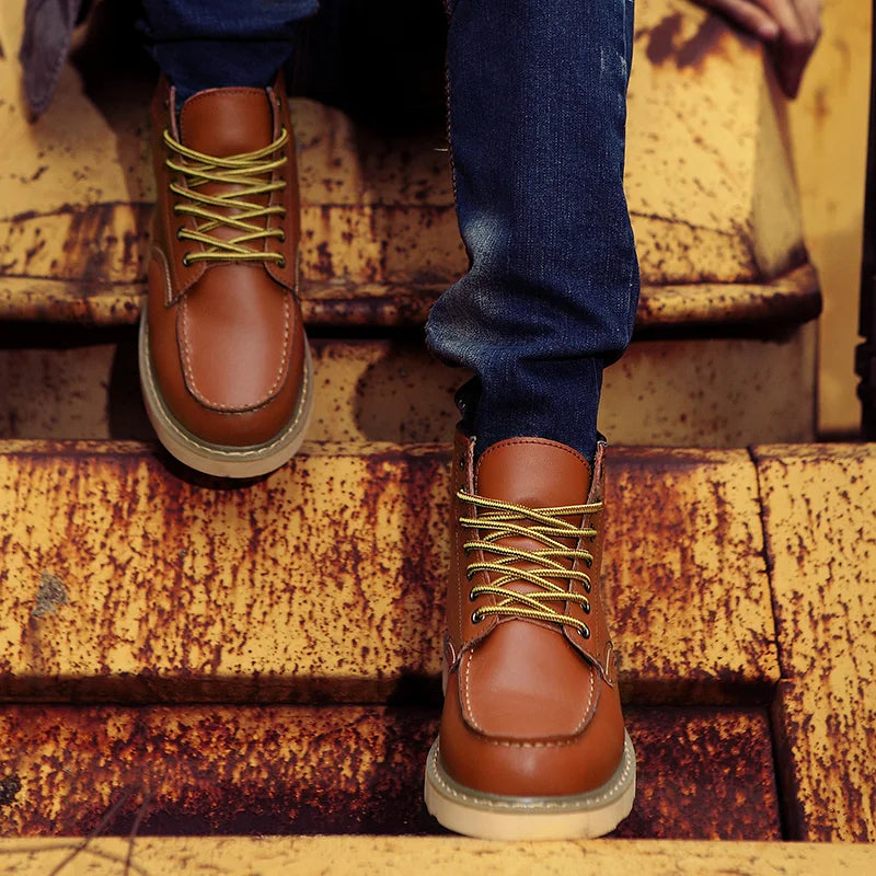 LOUIS & MARGOT | BOTTES CLASSIQUES À DENTELLES POUR HOMMES