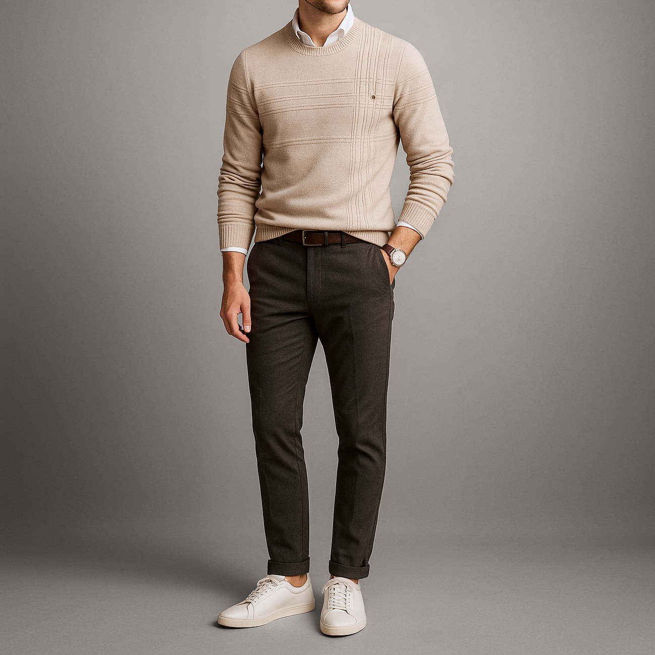 LOUIS & MARGOT | PULL CLASSIQUE ET ÉLÉGANT POUR HOMME