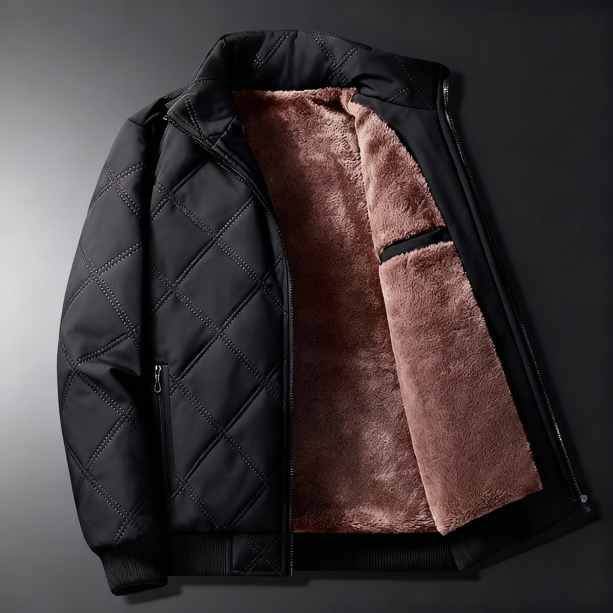 LOUIS & MARGOT | VESTE EN POLAIRE MATELASSÉE POUR HOMME