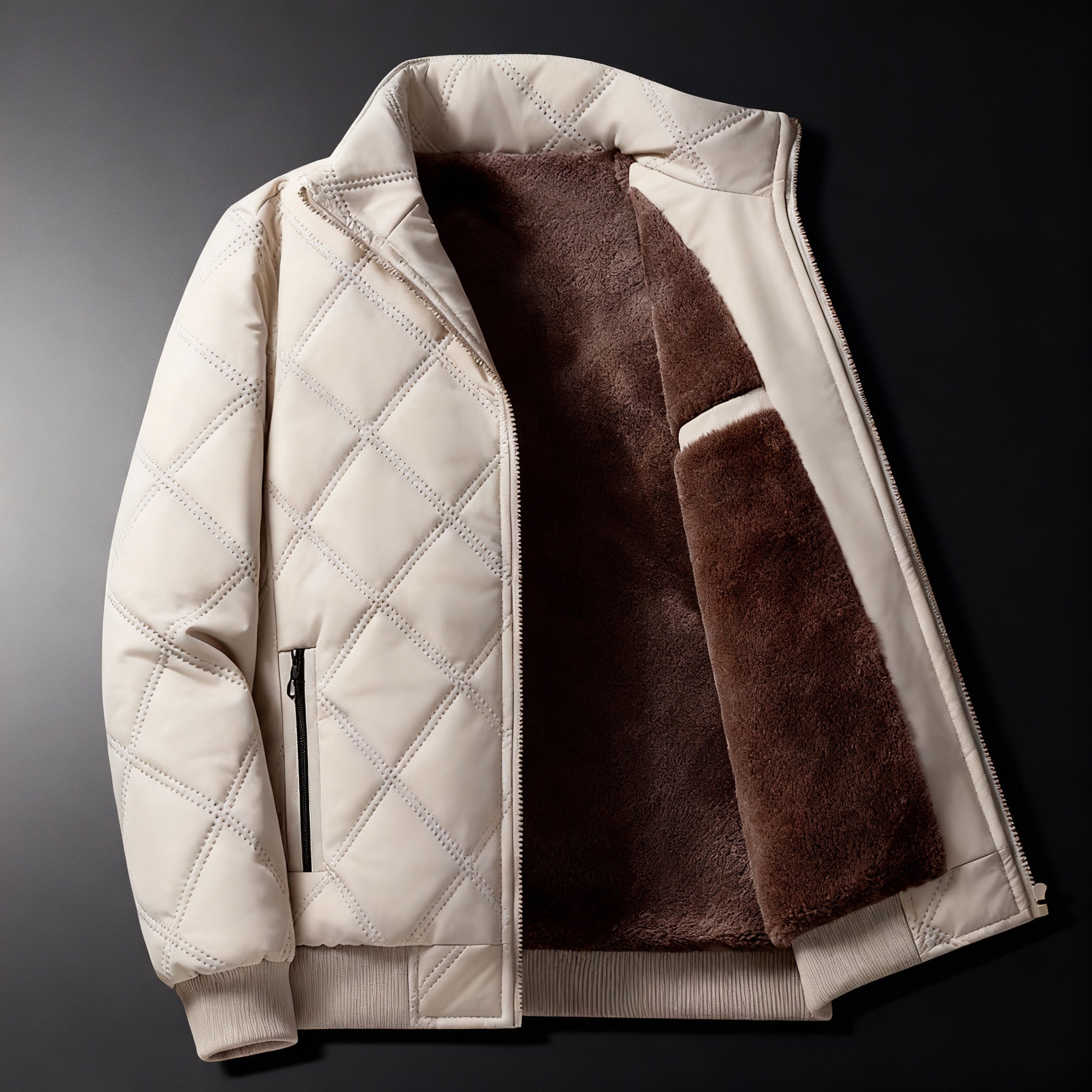 LOUIS & MARGOT | VESTE EN POLAIRE MATELASSÉE POUR HOMME