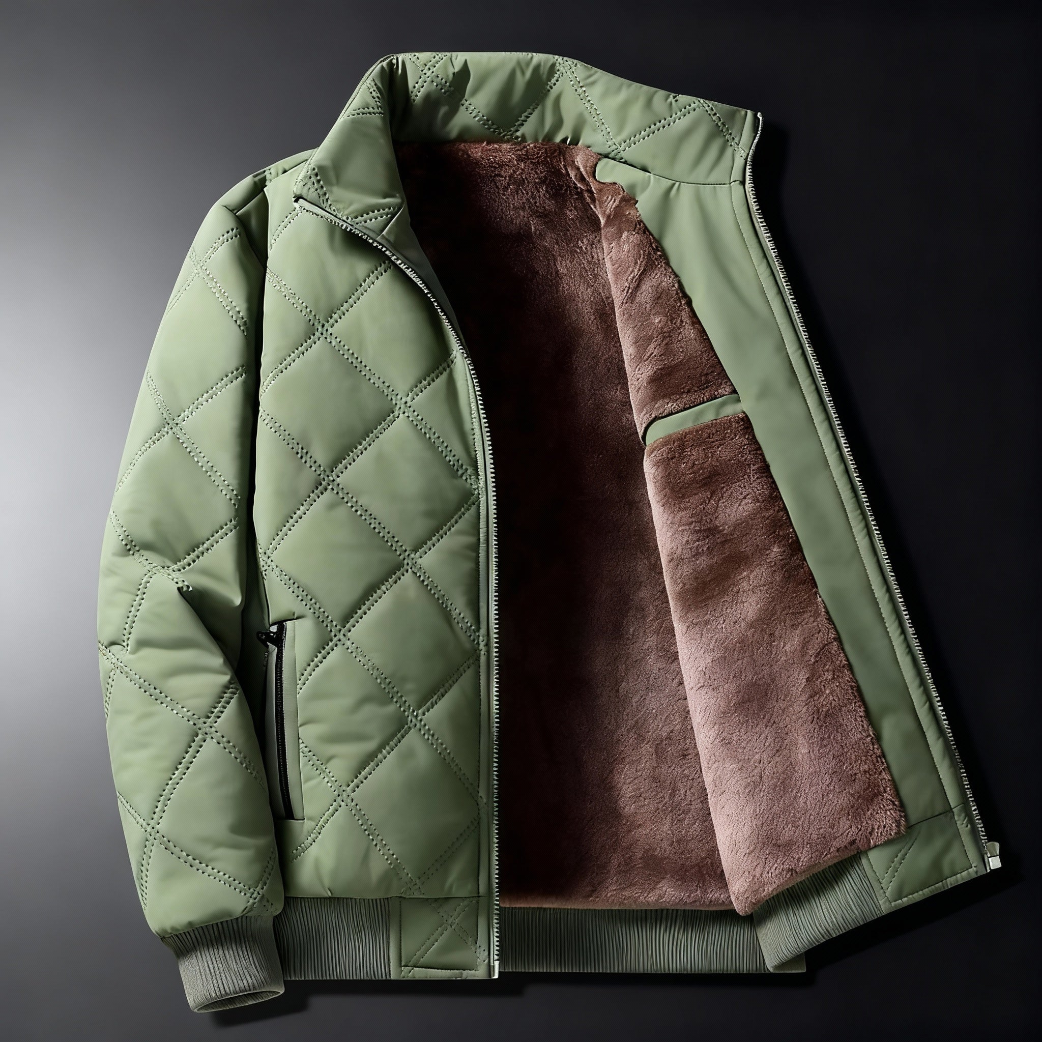 LOUIS & MARGOT | VESTE EN POLAIRE MATELASSÉE POUR HOMME