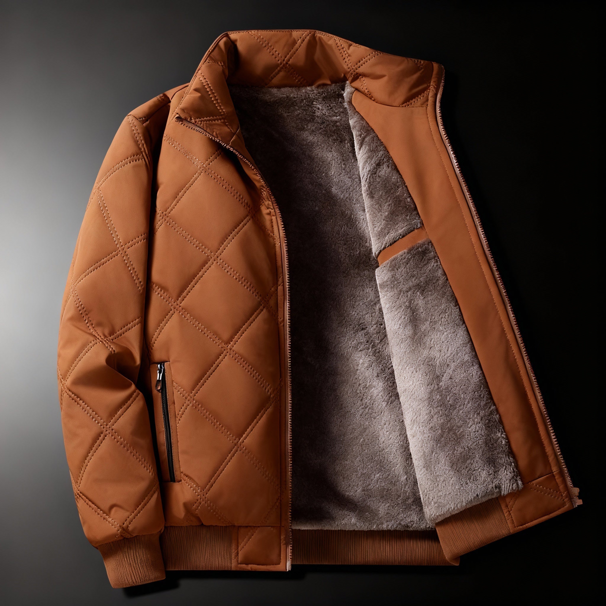 LOUIS & MARGOT | VESTE EN POLAIRE MATELASSÉE POUR HOMME