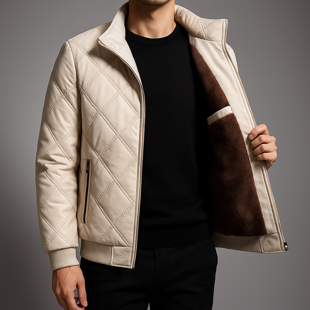 LOUIS & MARGOT | VESTE EN POLAIRE MATELASSÉE POUR HOMME