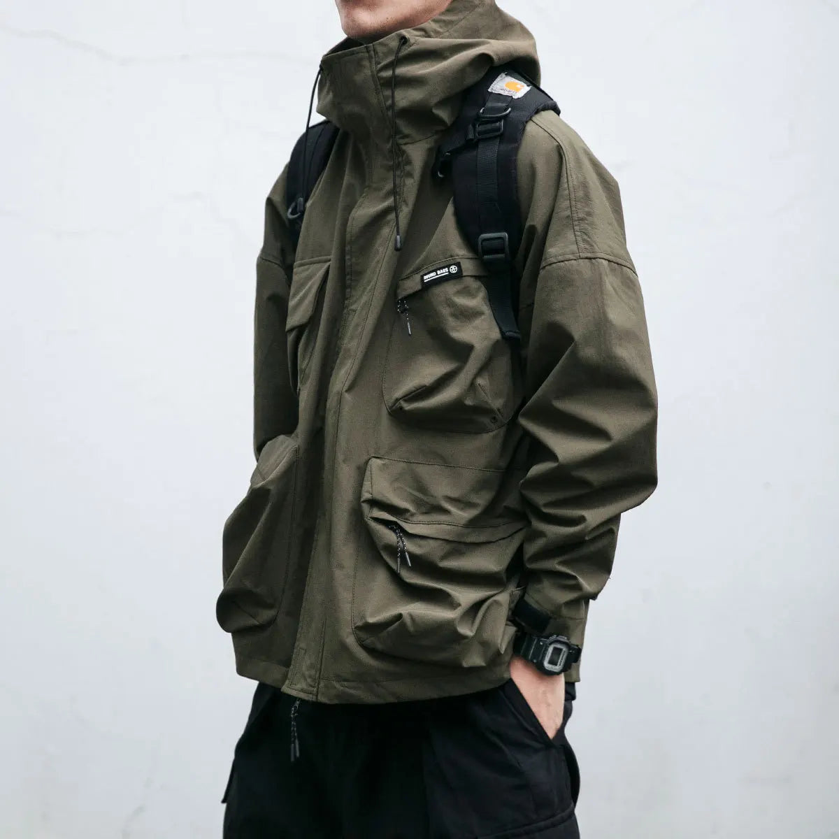 Veste À Capuche Toutes Saisons Pour Homme