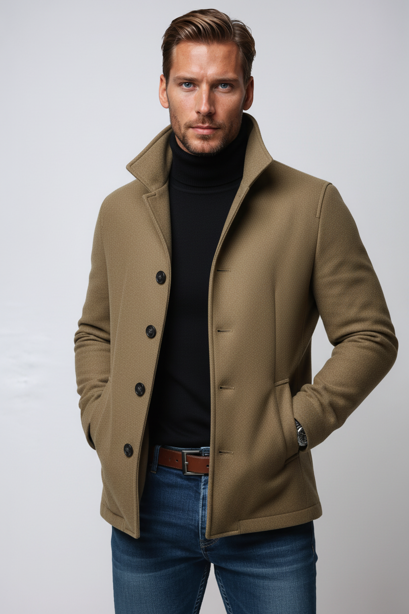 LOUIS & MARGOT | VESTE D'HIVER EN LAINE POUR HOMMES