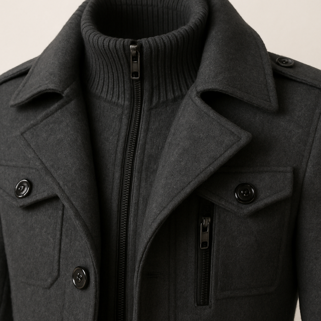 LOUIS & MARGOT | MANTEAU D'HIVER LONG POUR HOMME