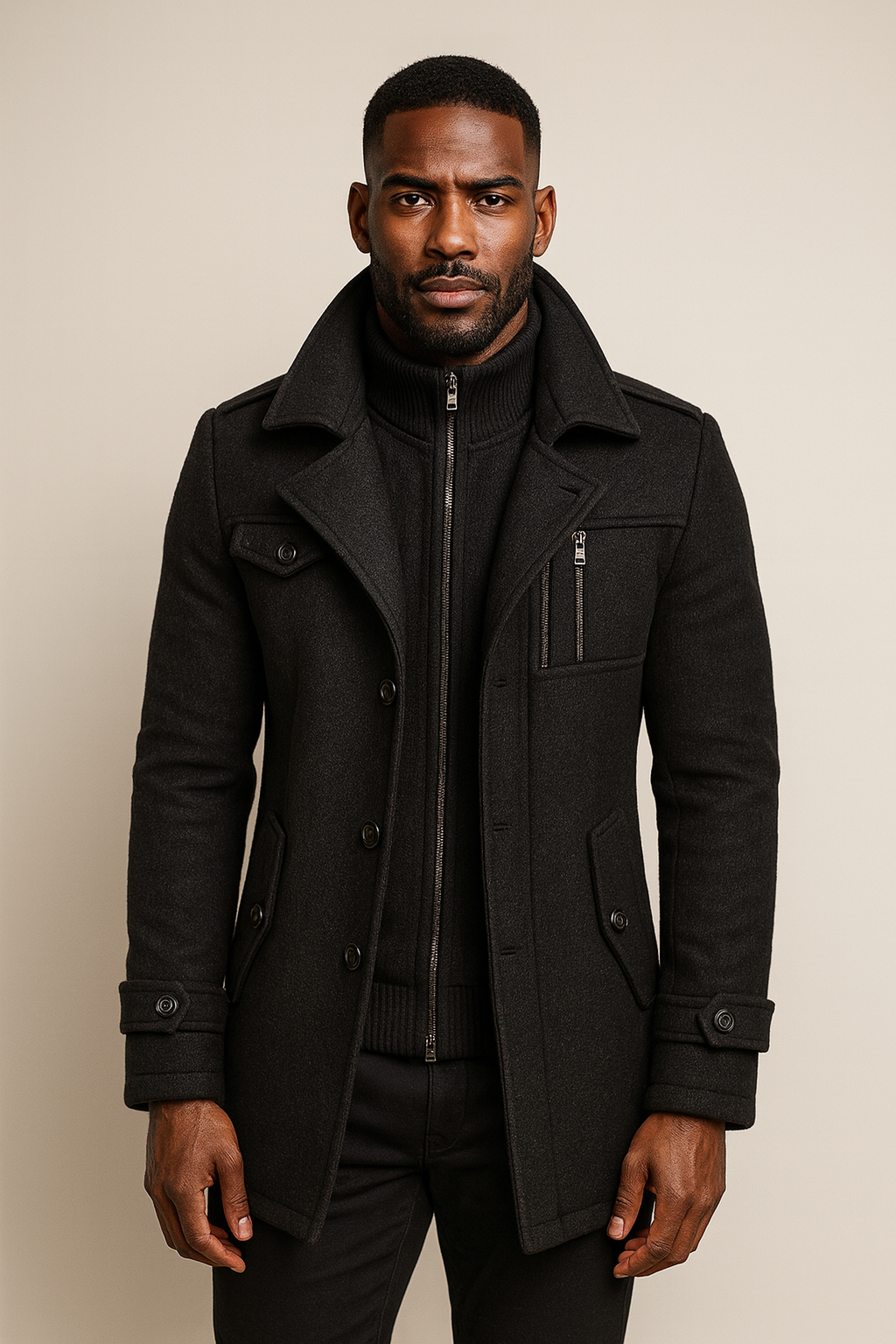 LOUIS & MARGOT | MANTEAU D'HIVER LONG POUR HOMME