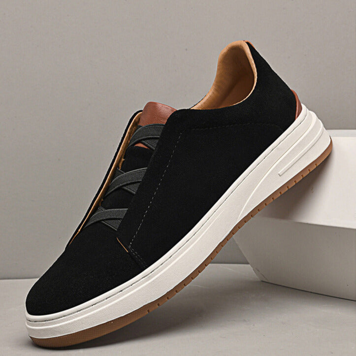 LOUIS & MARGOT | CHAUSSURES SLIP-ON EN DAIM POUR HOMME