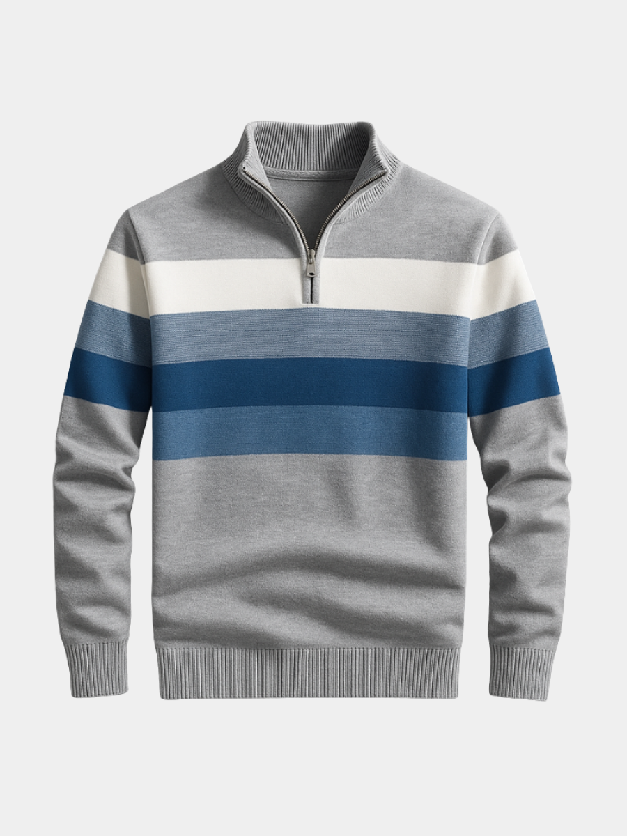 LOUIS & MARGOT | PULLOVER AVEC ZIP POUR HOMME