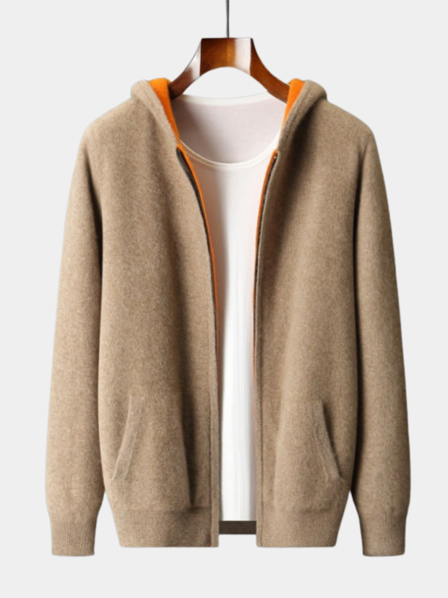 LOUIS & MARGOT | SWEAT EN LAINE AVEC CAPUCHE POUR HOMME