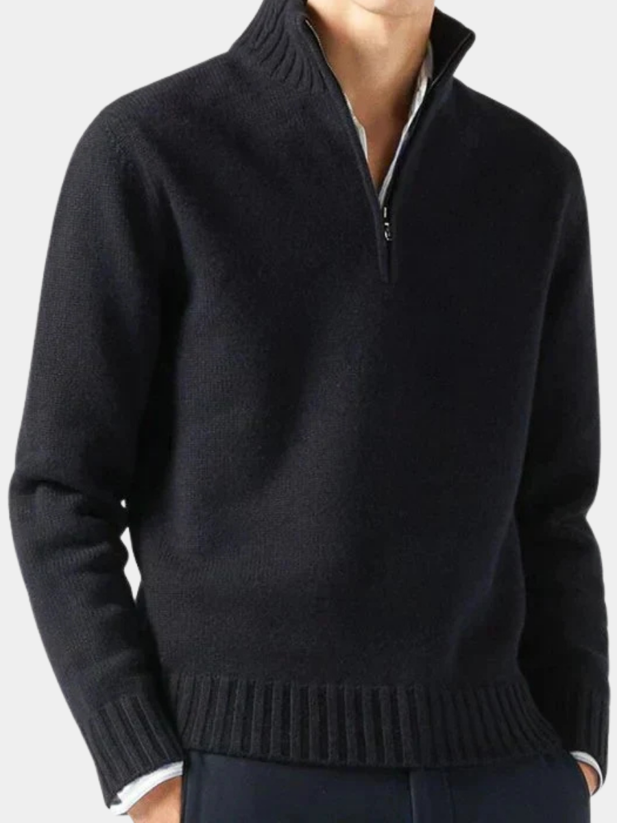 LOUIS & MARGOT | DOLCEVITA EN LAINE AVEC ZIP POUR HOMME