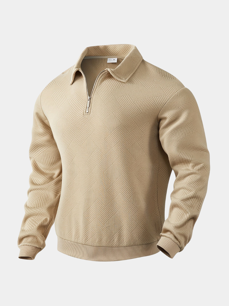 LOUIS & MARGOT | PULL À MAILLE GÉOMÉTRIQUE POUR HOMME