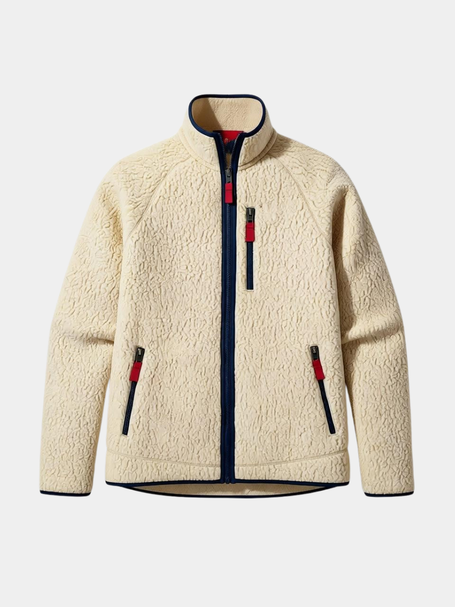 LOUIS & MARGOT | VESTE EN POLAIRE SHERPA POUR HOMME