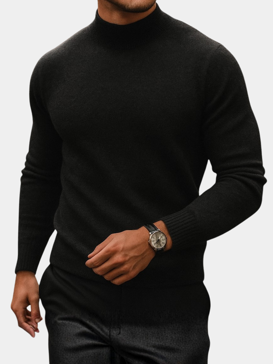 LOUIS & MARGOT | PULL À COL EN LAINE POUR HOMME