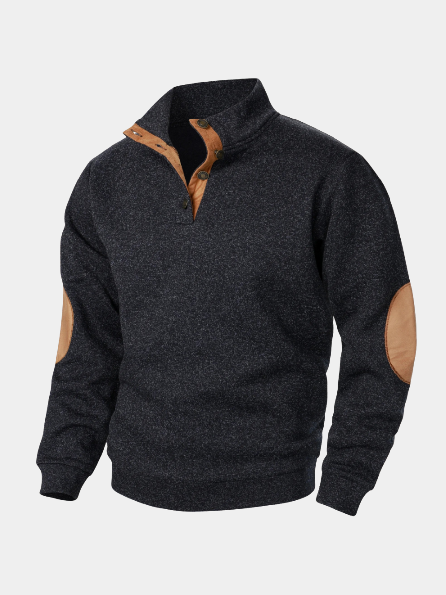 LOUIS & MARGOT | PULL EN MAILLE BOUTONNÉ POUR HOMME