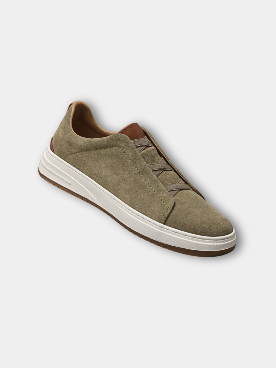 LOUIS & MARGOT | CHAUSSURES SANS LACETS EN DAIM POUR HOMME
