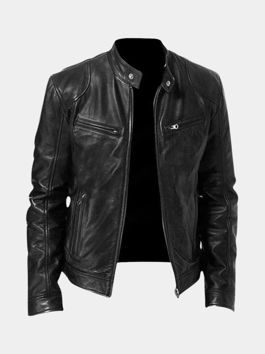 LOUIS & MARGOT | VESTE EN CUIR HAUT DE GAMME ÉLÉGANTE POUR HOMME