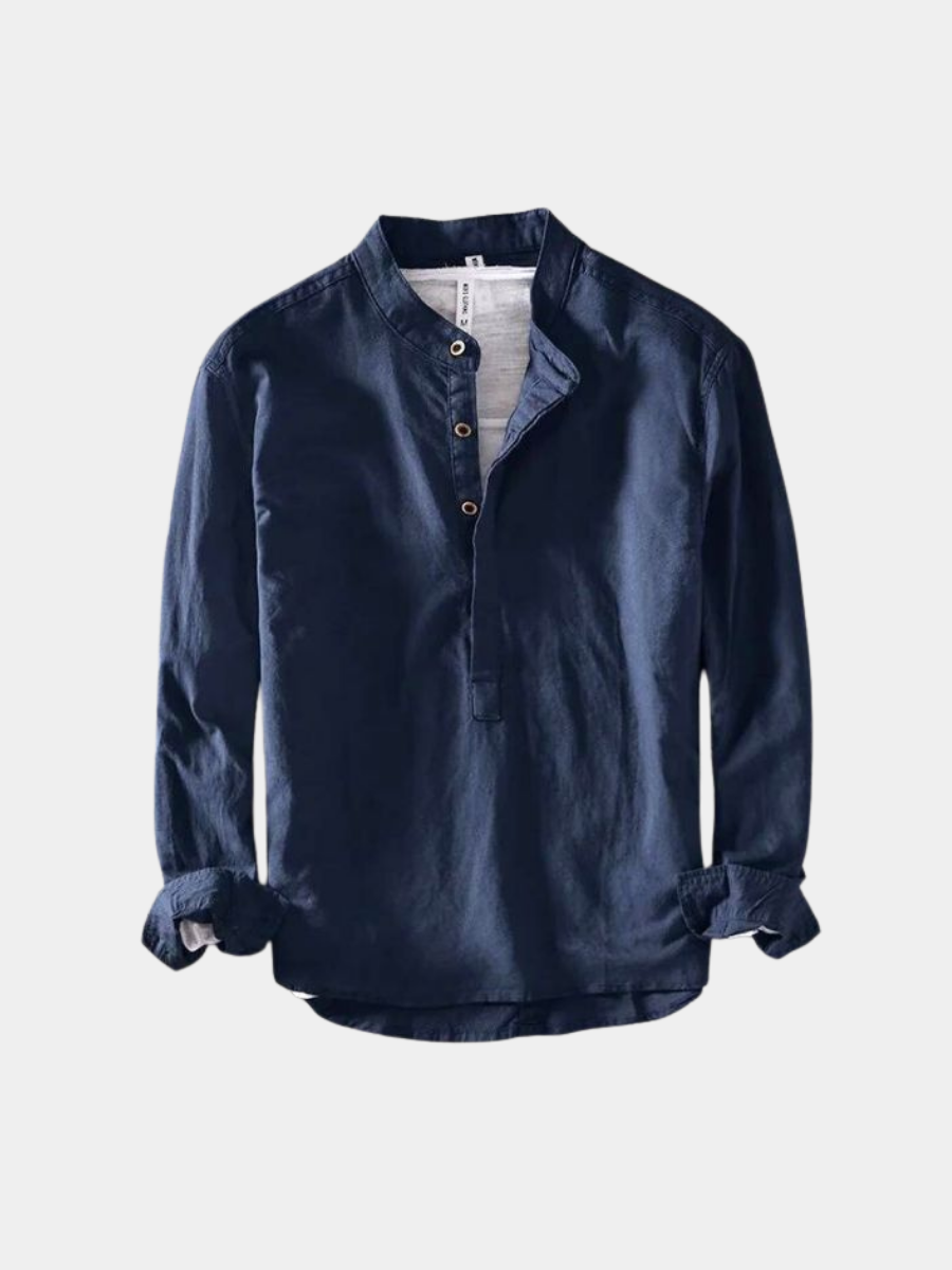 LOUIS & MARGOT | CHEMISE MINIMALISTE EN LIN POUR HOMME