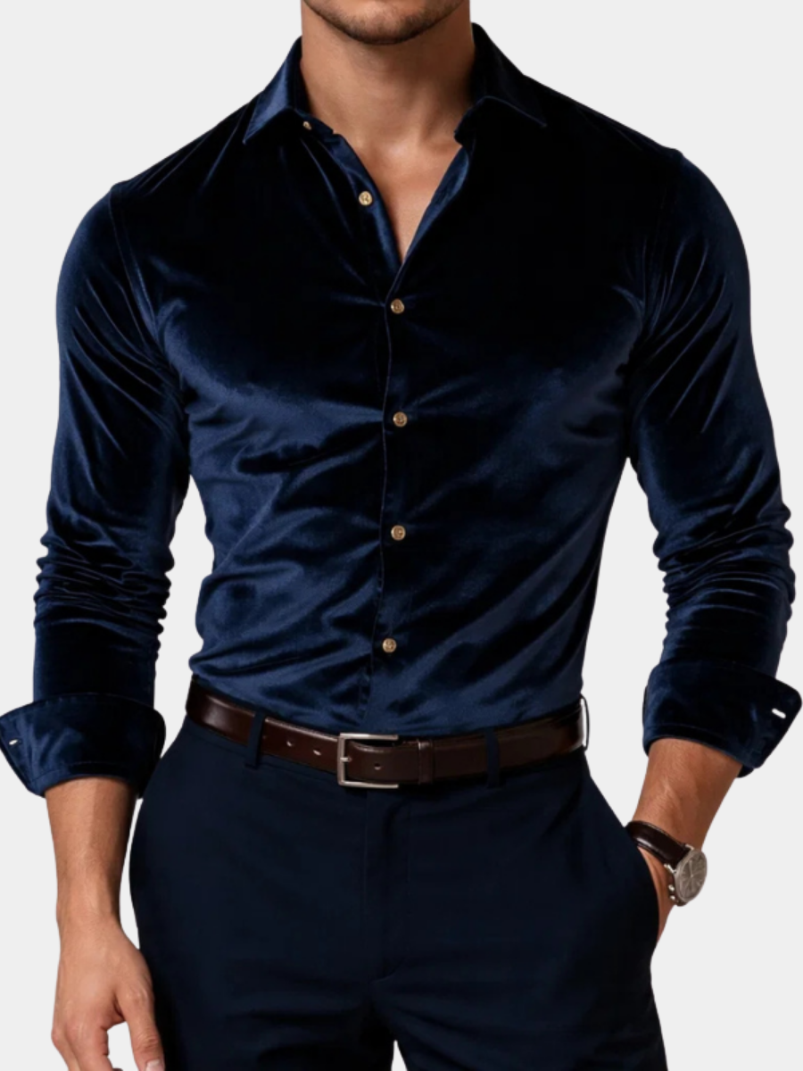 LOUIS & MARGOT | CHEMISE EN VELOURS POUR HOMME