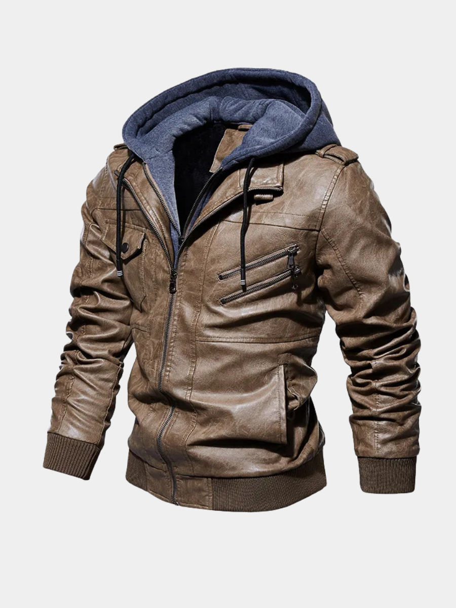 LOUIS & MARGOT | VESTE DE VILLE EN CUIR POUR HOMME