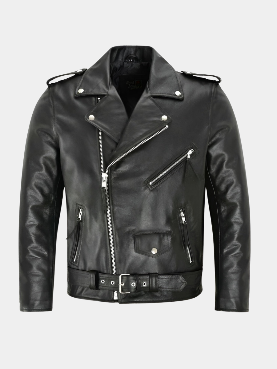 LOUIS & MARGOT | VESTE EN CUIR POUR HOMME CLASSIQUE