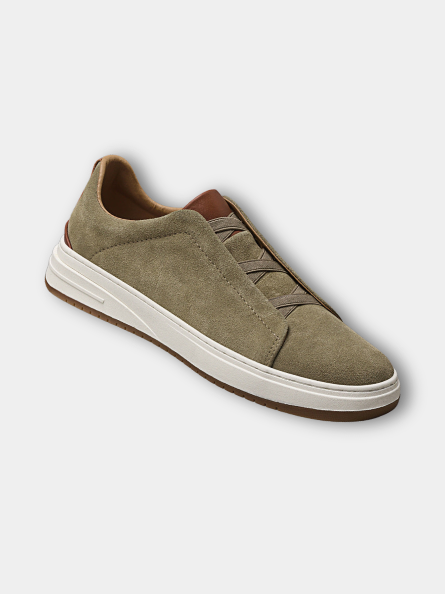 LOUIS & MARGOT | CHAUSSURES SLIP-ON EN DAIM POUR HOMME