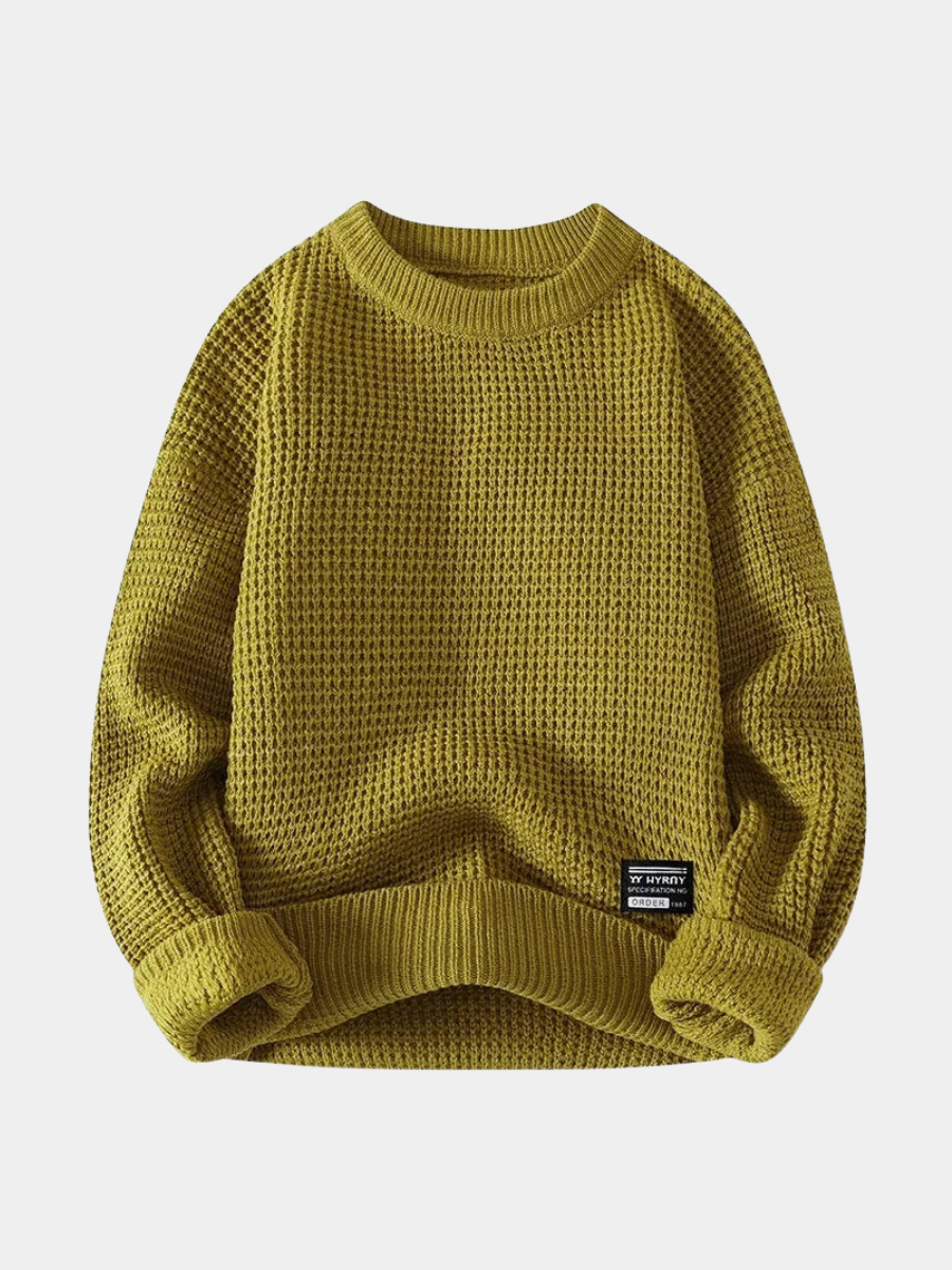 LOUIS & MARGOT | PULL EN MAILLE TEXTURÉ POUR HOMME