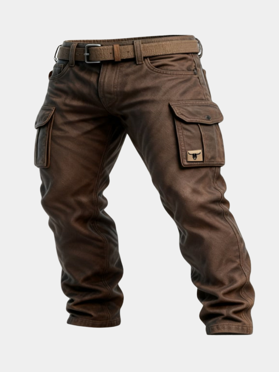 LOUIS & MARGOT | PANTALON CARGO DOUBLÉ POUR HOMMES