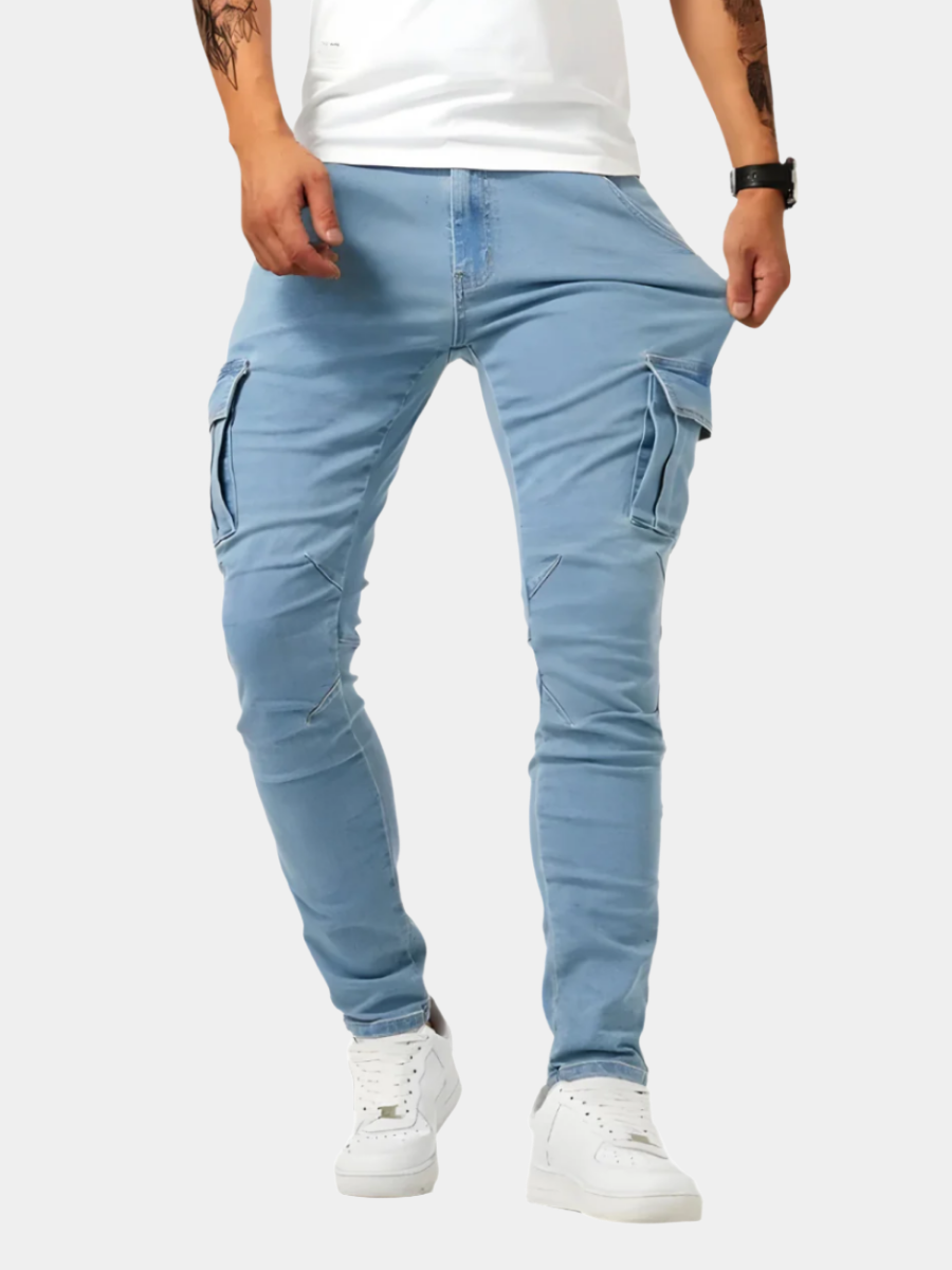 LOUIS & MARGOT | PANTALON CARGO STRETCH POUR HOMMES