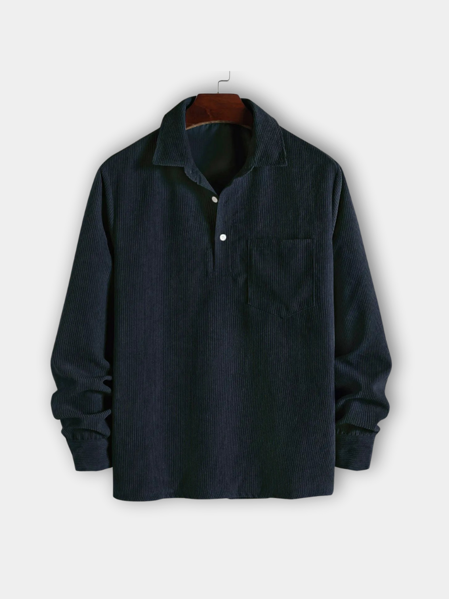 LOUIS & MARGOT | CHEMISE MANCHES LONGUES DEMI-BOUTONS POUR HOMME