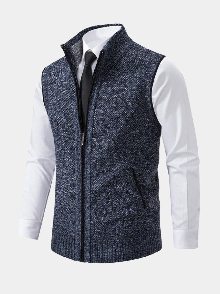 LOUIS & MARGOT | GILET EN MAILLE CLASSIQUE