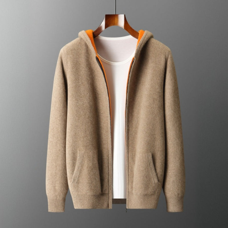 LOUIS & MARGOT | SWEAT EN LAINE AVEC CAPUCHE POUR HOMME