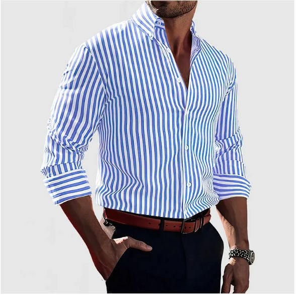 LOUIS & MARGOT | CHEMISE À RAYURES DÉCIDÉES