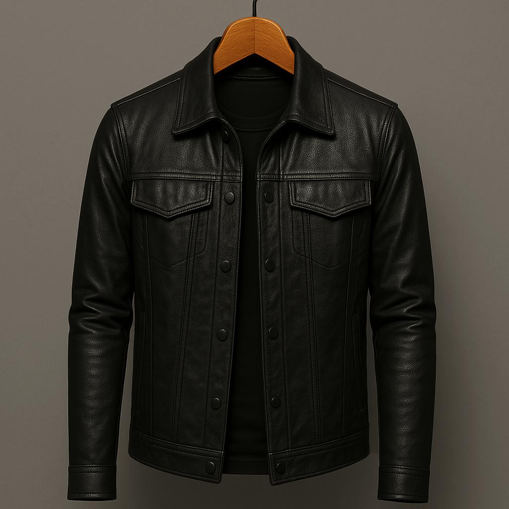 LOUIS & MARGOT | VESTE EN CUIR MODERNE RIDER