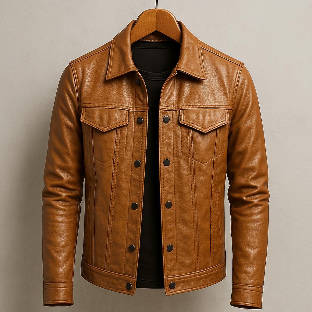LOUIS & MARGOT | VESTE EN CUIR RIDER