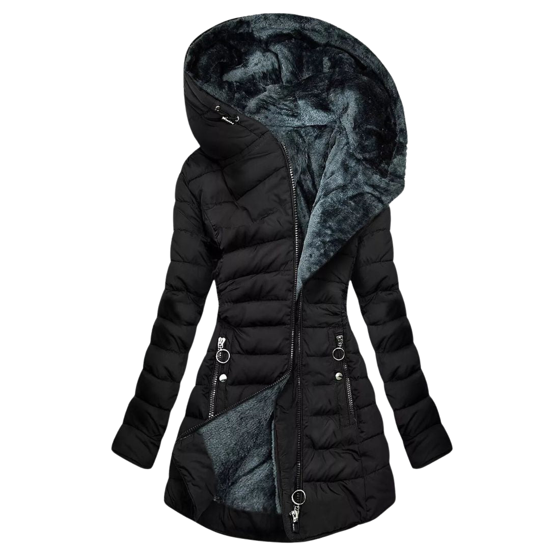 Alexandra™ | Manteau matelassé imperméable avec capuche