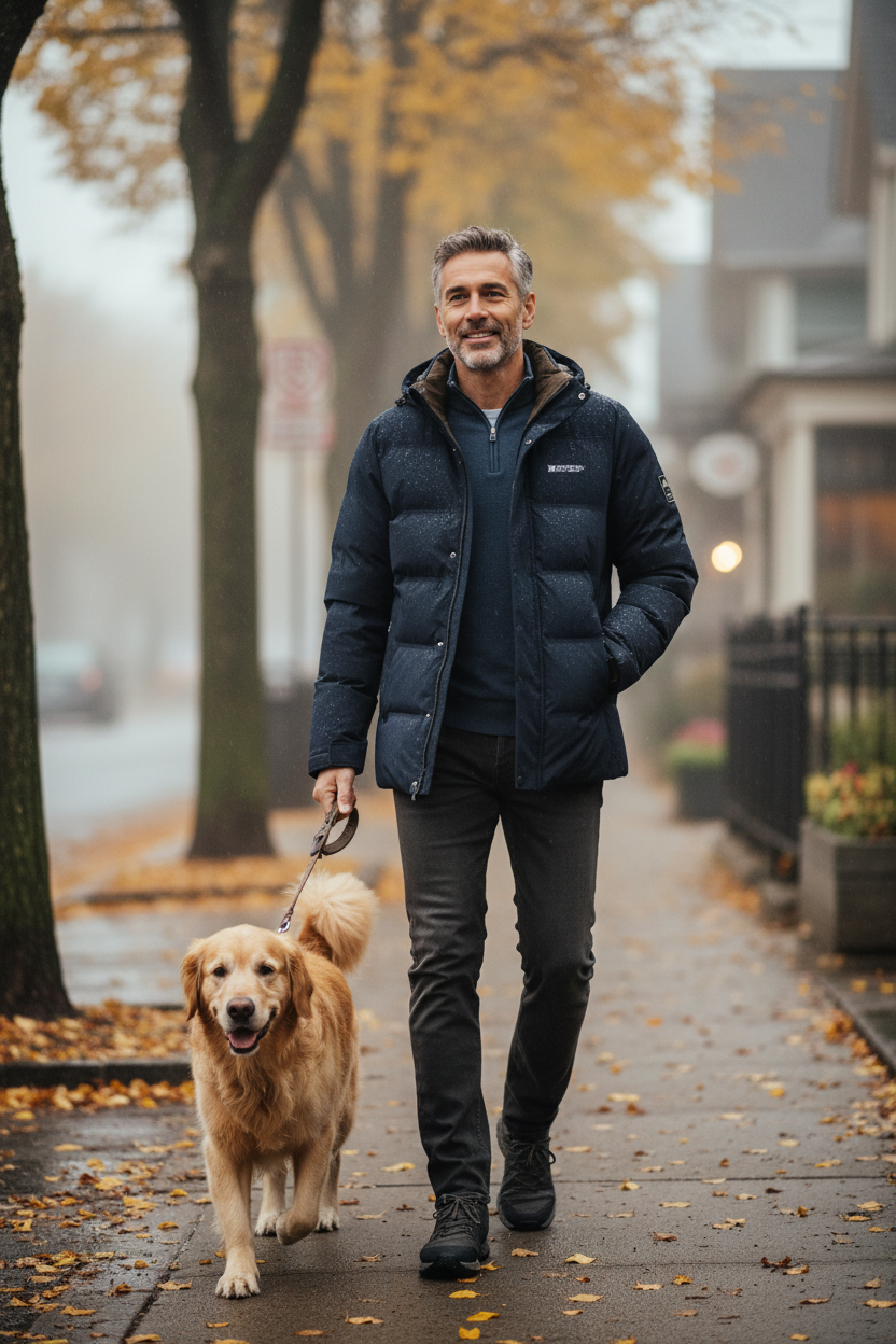 LOUIS & MARGOT | PARKA HIVERNALE POUR HOMME