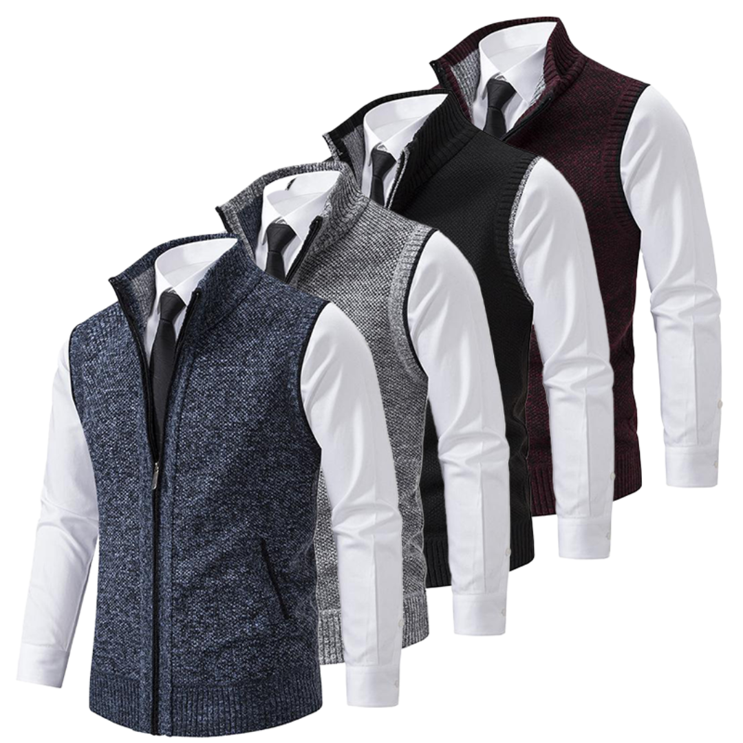 LOUIS & MARGOT | GILET EN MAILLE CLASSIQUE