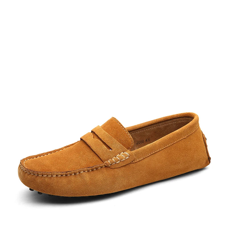 Loafers en suède décontractés