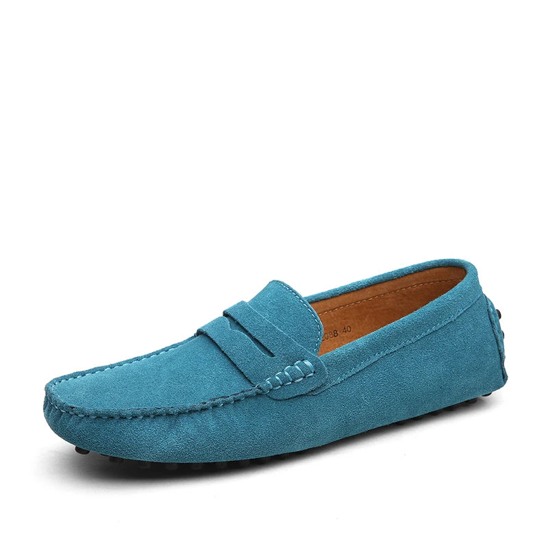 Loafers en suède décontractés