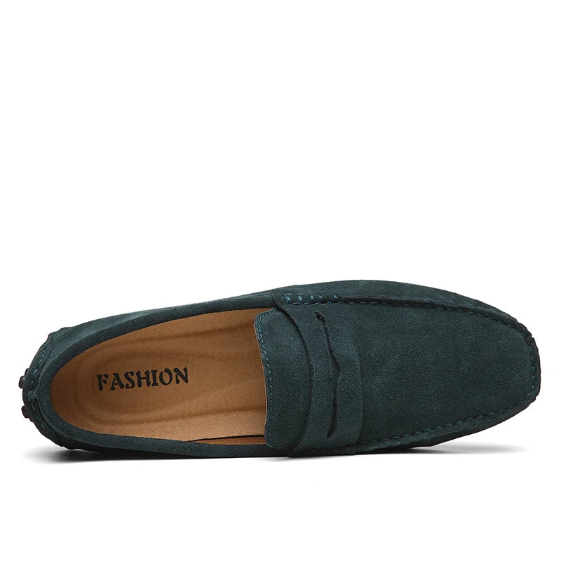 Loafers en suède décontractés