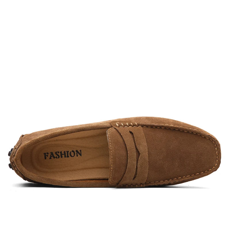 Loafers en suède décontractés