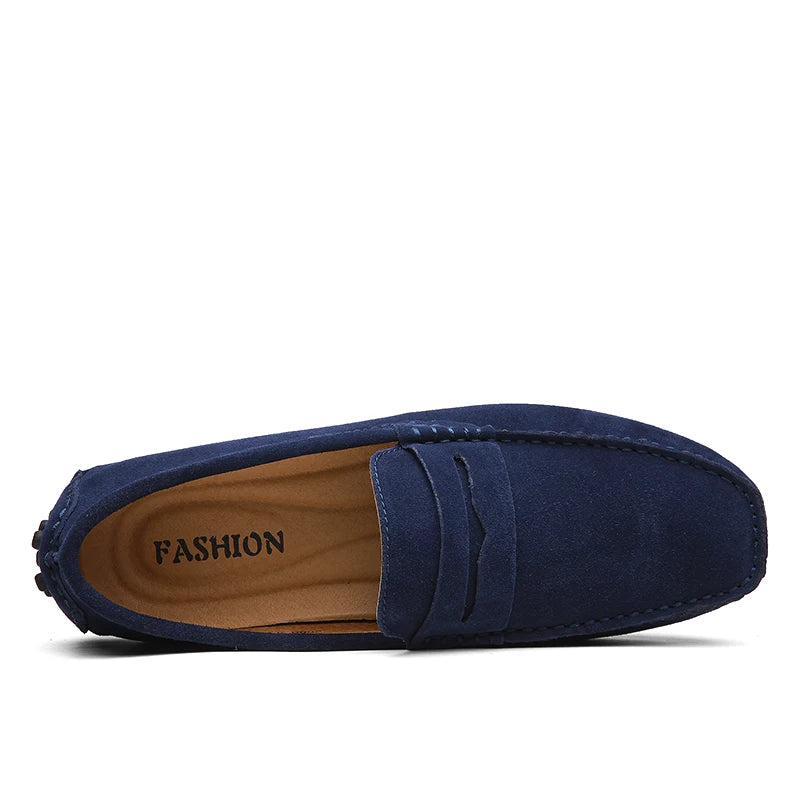 Loafers en suède décontractés