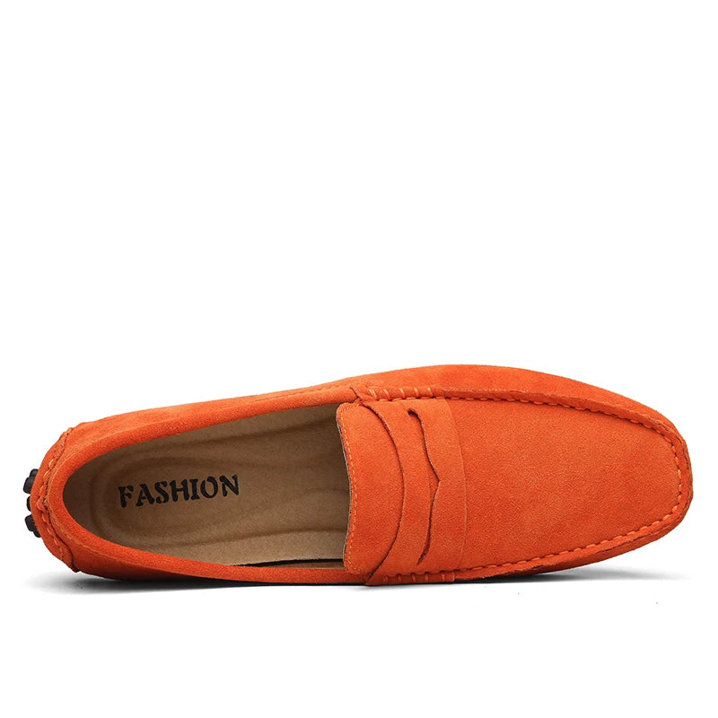 Loafers en suède décontractés