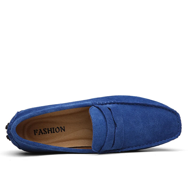Loafers en suède décontractés