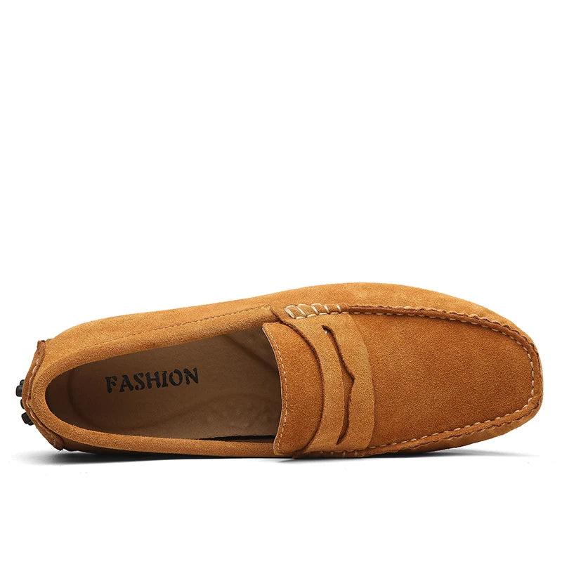 Loafers en suède décontractés
